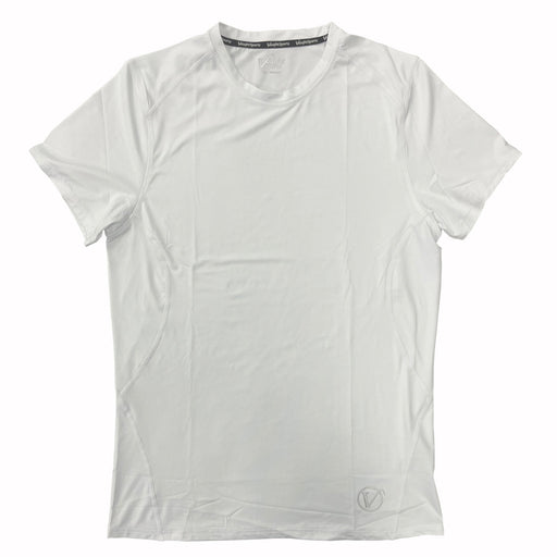 Vaught Sports Tech Performance Mens T-Shirt - White/XL